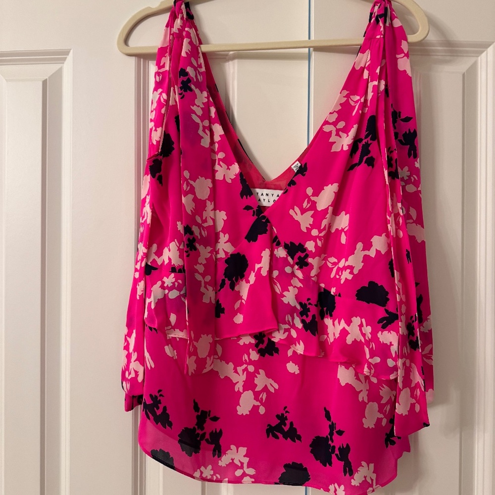 Tanya Taylor floral shell